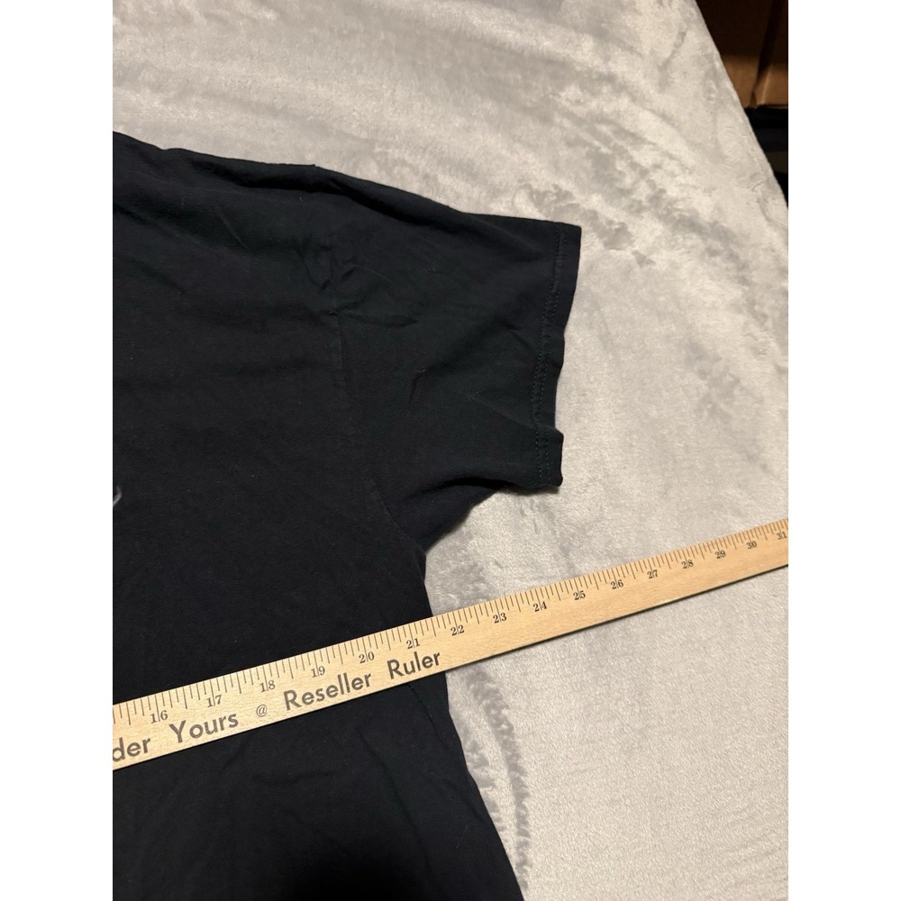 ACDC T-Shirt Mens XL Black Back in Black Rock Band Graphic Print Short Sleeve - Picture 2 of 4